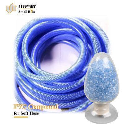 Flexible Pvc Garden Hose Raw Material Granules Soft Pvc Compound for Braided Hose