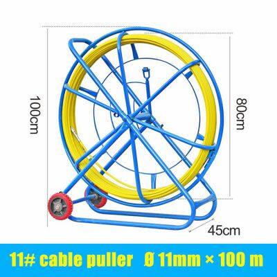 Китайский новомодный электромонтажный инструмент для проводки проводов, стальная проволока для тяги и направления проводов в кабельных каналах