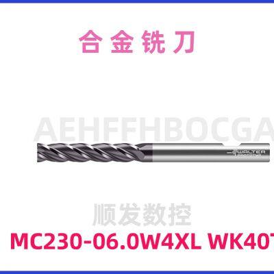 Walter Carbide Slot Drill MC230-06.0W4XL-WK40TF for Precision Machining