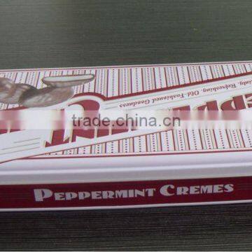 Rectangular Chocolate Tin Box