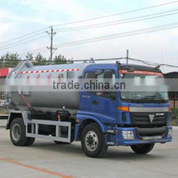 8200L FORLAND sewage suction tanker truck big sewage trucks for sale