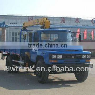 Factory Price Dongfeng 140 boom truck cranes sale, 4x2 Crane Truck