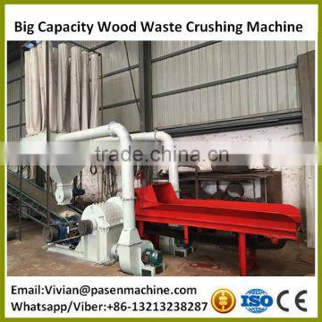 Pasen Machinery Wood Pallet Crusher/Wood Pallet Into Wood Sawdust Crushing Machine/Wood Pallet Crusher Grinder Machine