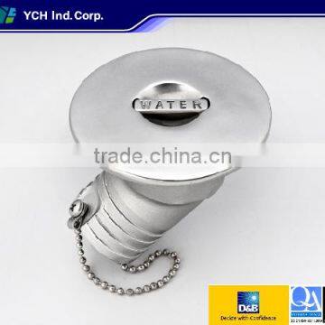 Marine Stainless Steel Water Tank With Key Lock Deck Filler photo-4