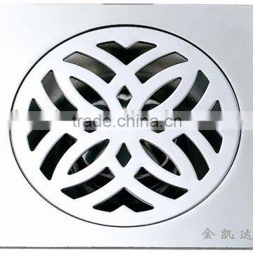 Stainless steel Polished Square Floor drain B-1642-1