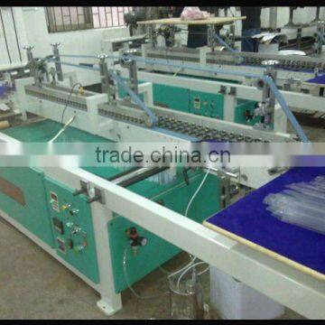 PVC PET plastic box gluing machine (Feeder by hand)