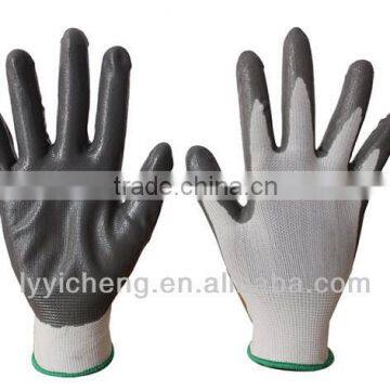 grey nitrile gloves,nitrile coated glove,nitrile glove