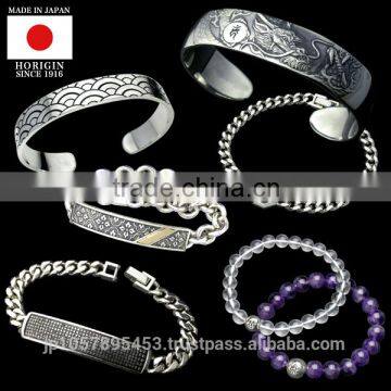 Handmade and High quality japanese custom bracelet Gold and Silver at reasonable prices , small lot order available