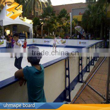 UHMWPE sheet synthetic ice rink hocky rink board