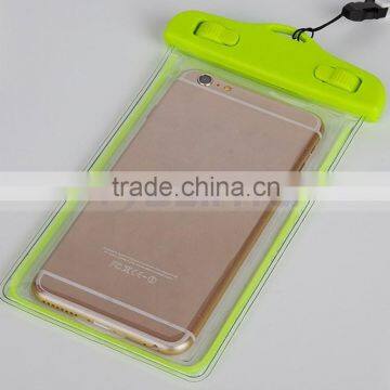 Lanyard and Luminous 4.5-6'' PVC Waterproof Bag Underwater Pouch Dirt Proof Durable Case Cover For Iphone 6 Plus For Samsung photo-3