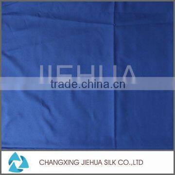 100% polyester pure bule soft fleece staple fiber fabric