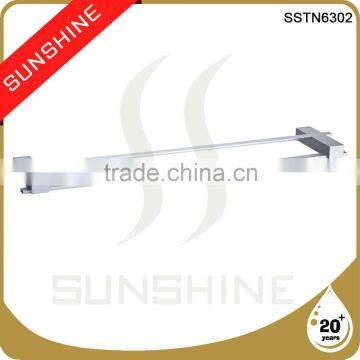 SSTN6200 Bathroom and Toilet Double Aluminum Towel Rail Brackets Quality Choice photo-2