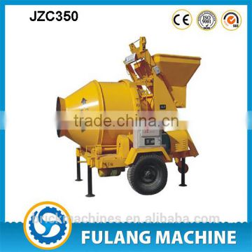 JZC350 High capacity concrete cement mixer plants for sale