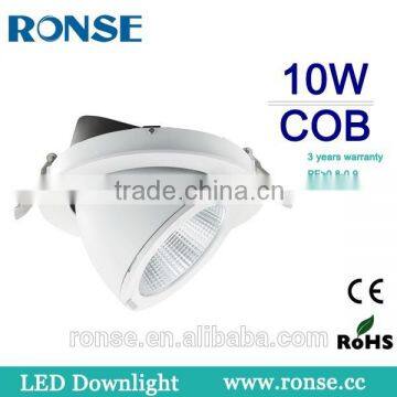 Ronse 10W cob trunk light rotable lighting high quality for indoor(RS-Q301)