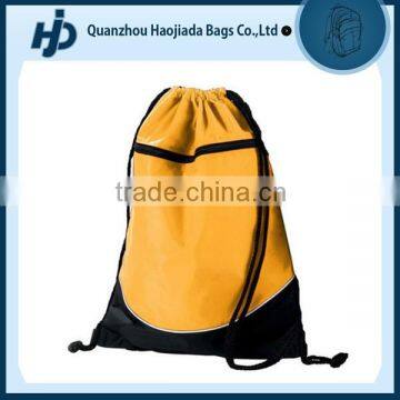 2015 cheap nylon promotional drawstring gym bag