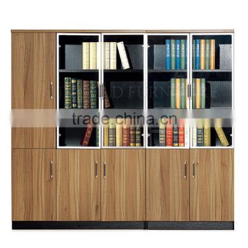 Chinese furniture import wooden bookshelves book almirah design cabinet furniture (SZ-FCB308)