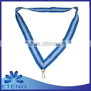 School customized medals with pirnted ribbon for sports