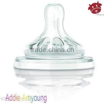 Top Quality Wholesale Baby Nipple, Liquid Silicone Teat, Real Sense Silicone Nipple