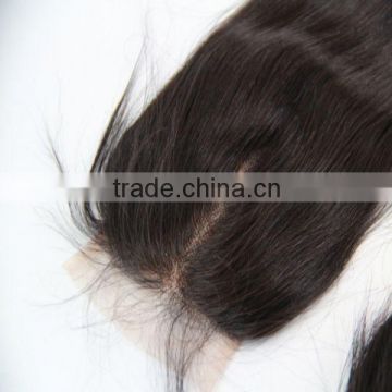 2013 new arrival middle part lace front closure