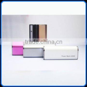 Hot power bank 3000mah mobile phone charger