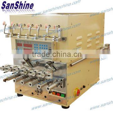 SS966T 6 Spindles Automatic Fine Wire Twisting Transformer Coil Winding Machine photo-2