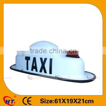 HT manufacturer white small taxi light box