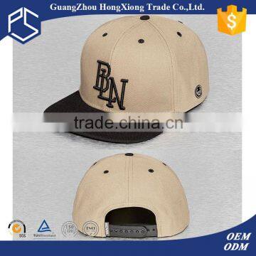 New design made in China 3D embroidery 100% cotton free snapback hats