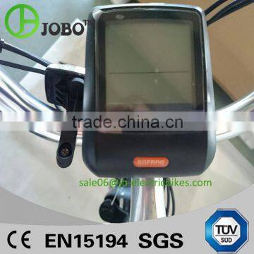 700C Aluminum Alloy City Elektric Bike 36V 10Ah Elektric Bicycle Mid Drive Motor Rear Rack Battery photo-3