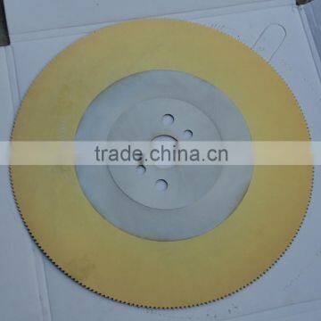 HSS circular saw blade for cutting steel tube and iron bar