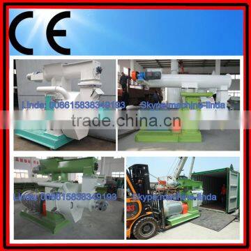 CE Ring Die Wood Sawdust Pelletizer Machine for Sale photo-4
