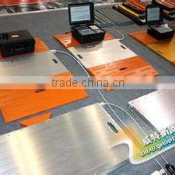 Electronic weighbridge/axle scale