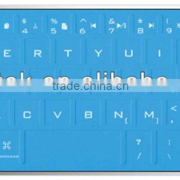 Extra slim 4mm thickness mini 2.4g wireless bluetooth keyboard