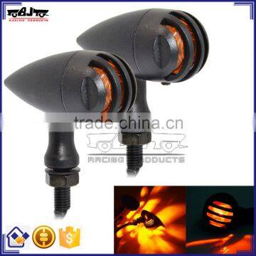 BJ-SL-063 Ultra Bright E-Mark Aluminum 12V Amber LED Motorcycle Turn Signal LED Light