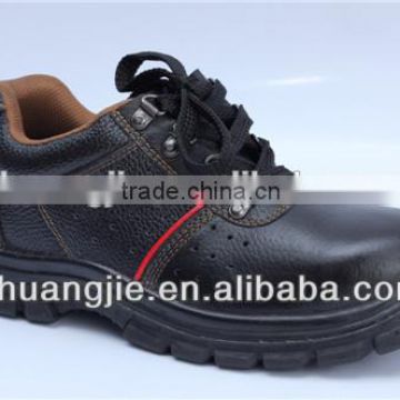 cheap steel toe industrial safety shoes genuine leather