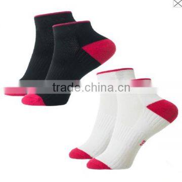 Low cut reinforce heel and toes trekking socks sport