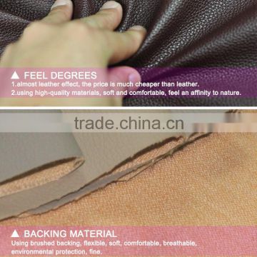 lychee pu high-level anti-miildew artificial leather for high-level sofa and cover of gift box                        
                                                Quality Choice