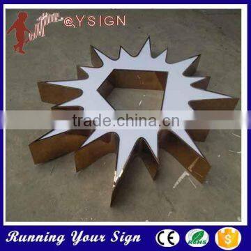 popular stainless steel led 3d letter