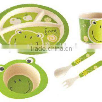 Bamboo-Plastic quality-assured China top choice dinnerware set