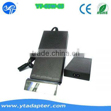 65w slim auto universal ac adaptor portable pc with 10 tips