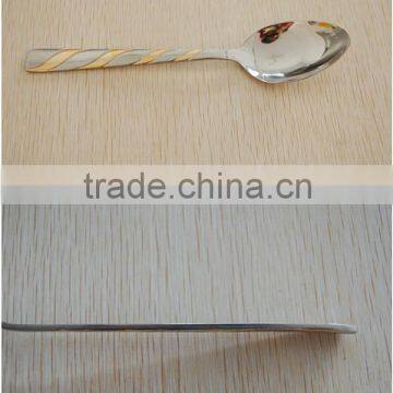 Hot selling style stainless steel dinner spoon