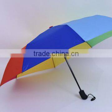 China's high quality automatic open ended thirty percent rainbow umbrella