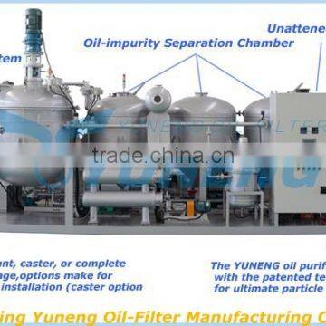 Yuneng Used Oil Refinery Equipment Remove Smell of Oil