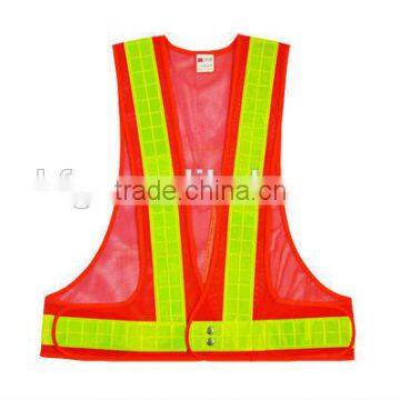 60g hexagonal netting cloth mesh EN471 reflective vest