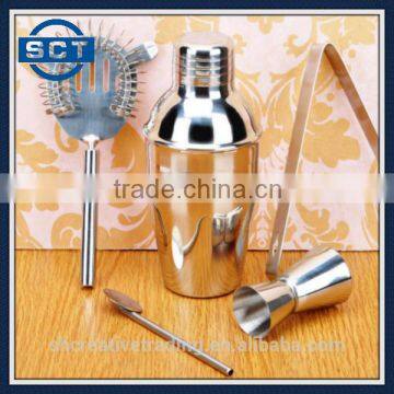 Stainless Steel Cocktail Bar Gift Set 5 Pieces