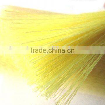 Tip flagged PVC plastic fiber for car washing brush