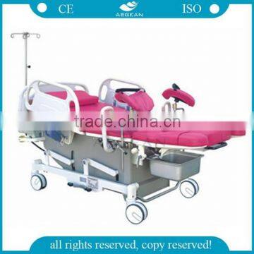 AG-C101A01 CE ISO adjustable gynecoiogy delivery bed with factory price