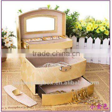 Custom wooden packaging case with window