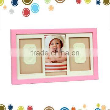 Alginate hand and feet frame moulds print for baby souvenirs