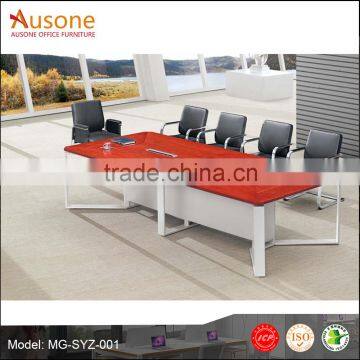 China Manufacturer New Style Conference Wooden /paper/ Veneer Table Chatting Table photo-1