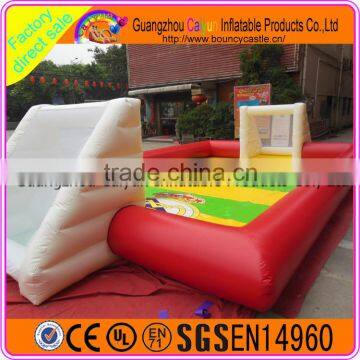 Commercial inflatable football field portable soccer field moveable football pitch